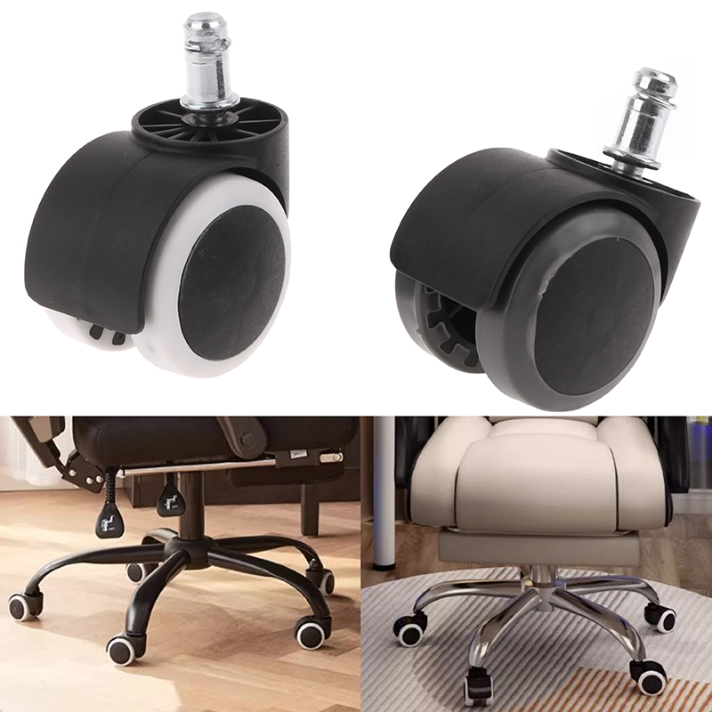 Furniture Hardware Replacement - ユニバーサルスイベルキャスターホイール,ゲーミングチェア,オフィスチェア,家具ハードウェア,2インチ