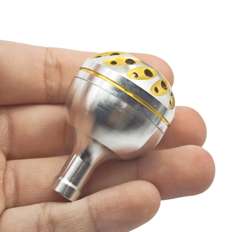 Cabinet Knob Round - 1PC 球形ハンドルノブベイトキャスタースピニングリールラウンドリールユニバーサルノブハンドルノブアクセサリー釣り改造部品