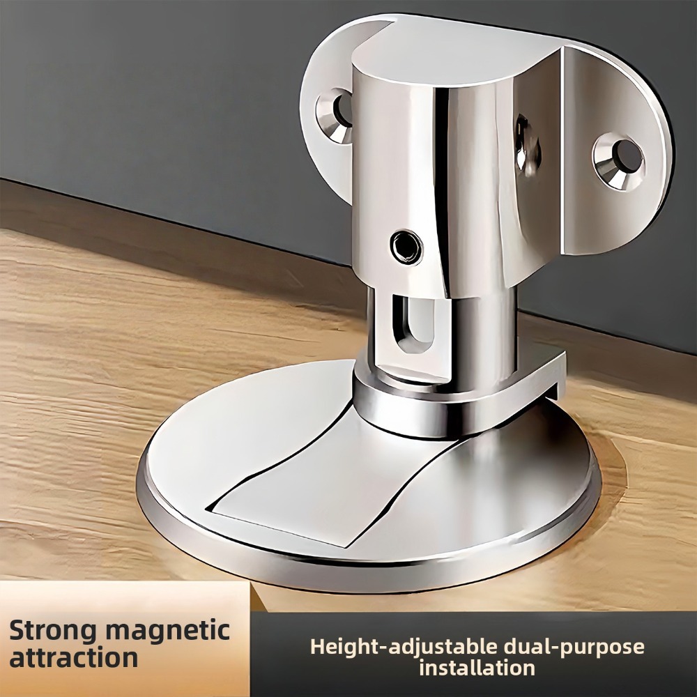 Magnetic Catch Door - 新スタイル パンチ不要 磁気式 フロアドアストッパー、ドアホルダー、衝突防止ドアストップ、強力マグネットドア