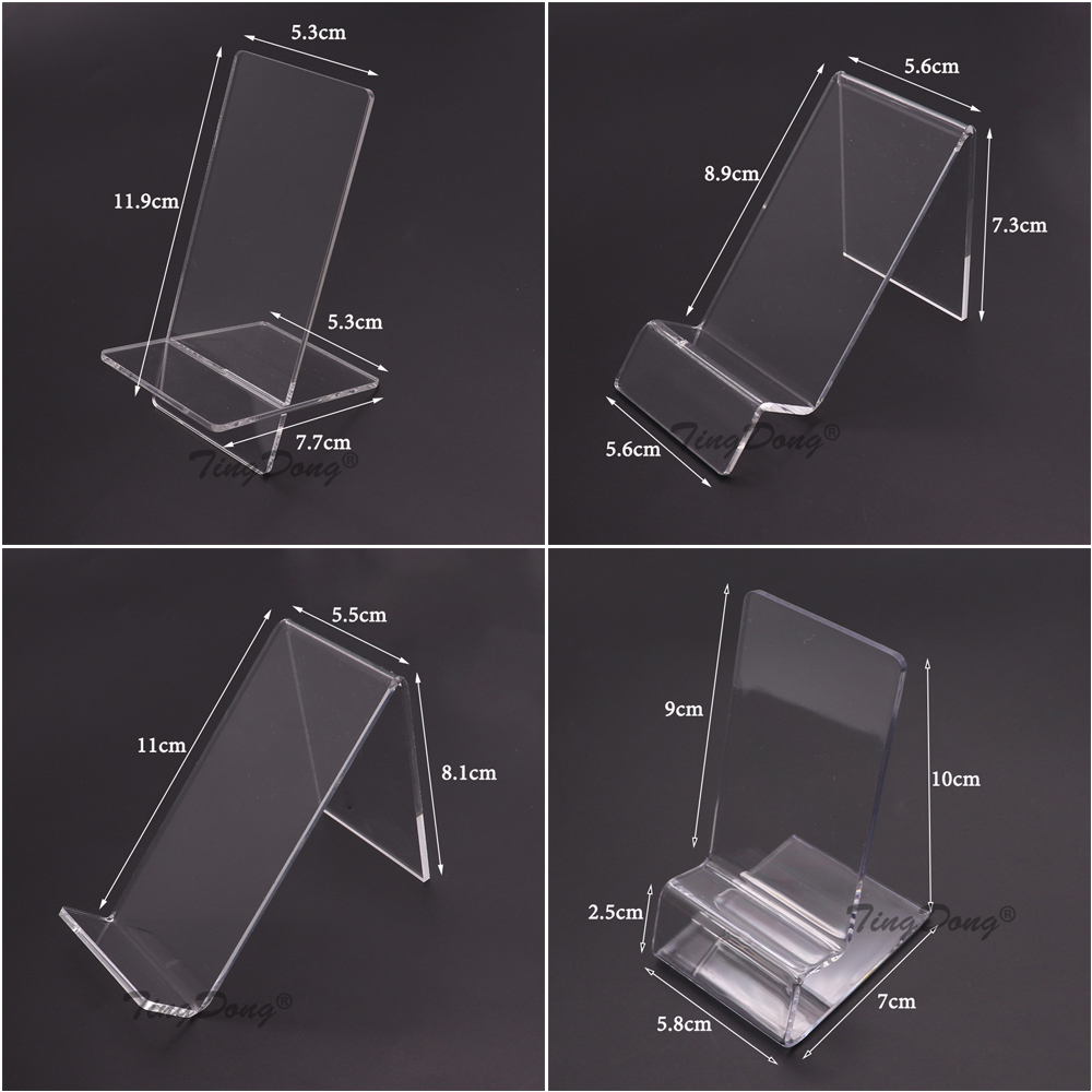 Shelf Bracket Pair - TingDong-gb用コンソール展示ブラケット、クリアシェルフ、ウィンドウカウンター、ショーケース、電話ディスプレイスタンド、gbc、gba、psp、psv、3ds、2ds用ケース