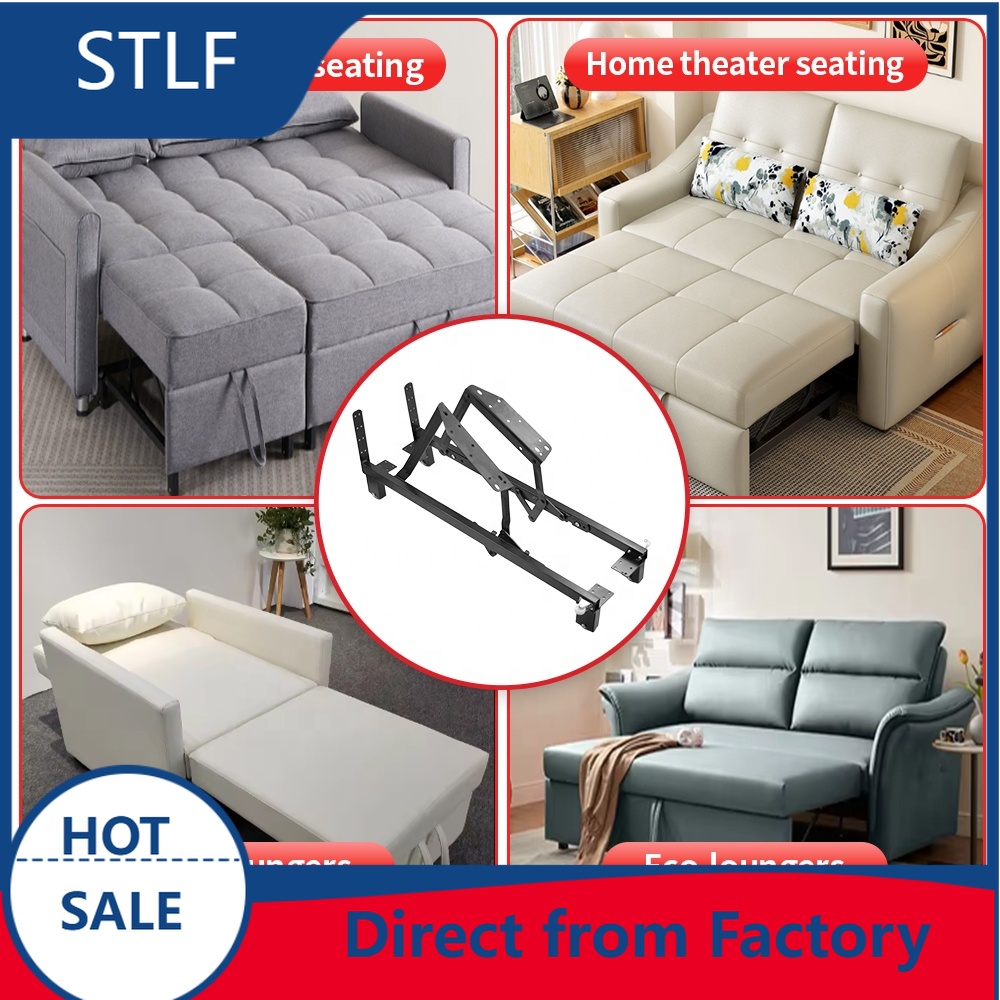 Furniture Hardware Lowes - 工場直販低価格家具アクセサリー金物メタルソファベッド機構ブラックベッドリフト機構折りたたみソファヒンジ