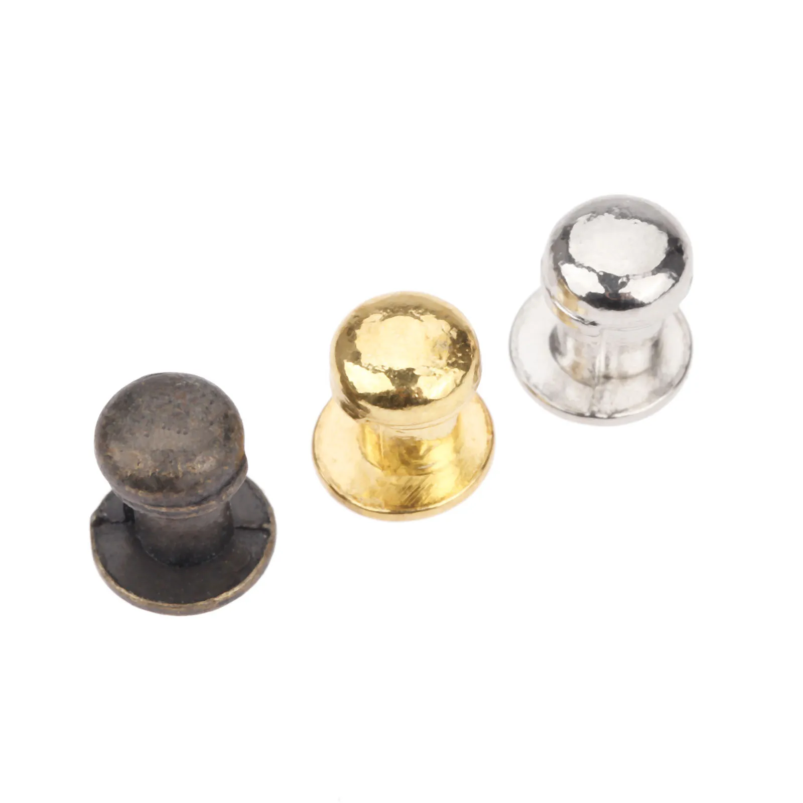 10 ピース/ロットミニノブ小さなハンドル 7 ミリメートル - Furniture Hardware Gold のレビューと価格
