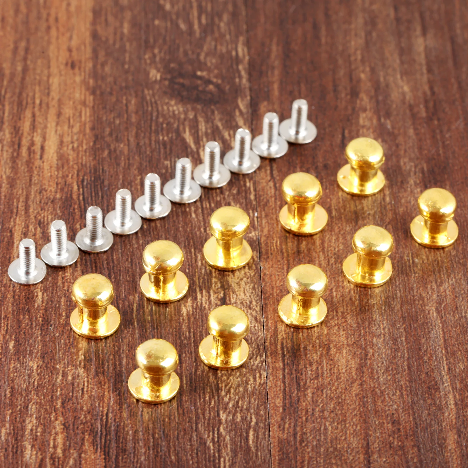 10 ピース/ロットミニノブ小さなハンドル 7 ミリメートル - Furniture Hardware Gold のレビューと価格