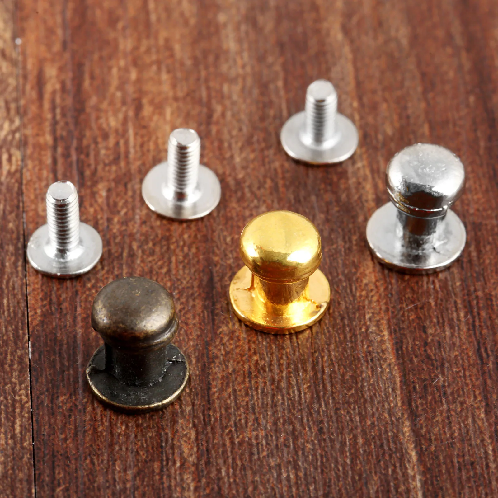 10 ピース/ロットミニノブ小さなハンドル 7 ミリメートル - Furniture Hardware Gold のレビューと価格