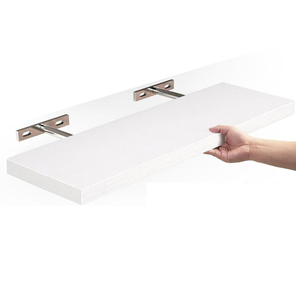 壁に取り付けられた木製の収納棚,頑丈な壁の棚,頑丈な見えない - Shelf Bracket Pair のレビューと価格