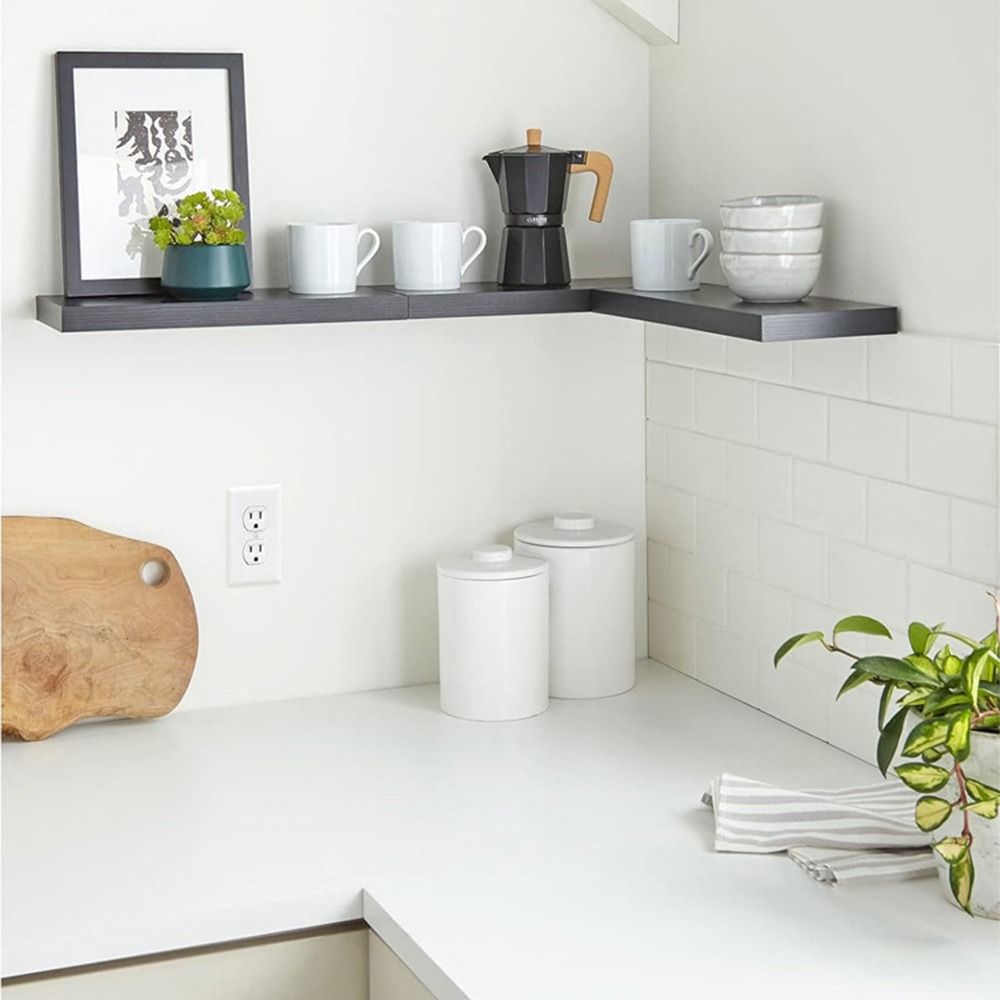 壁に取り付けられた木製の収納棚,頑丈な壁の棚,頑丈な見えない - Shelf Bracket Pair のレビューと価格