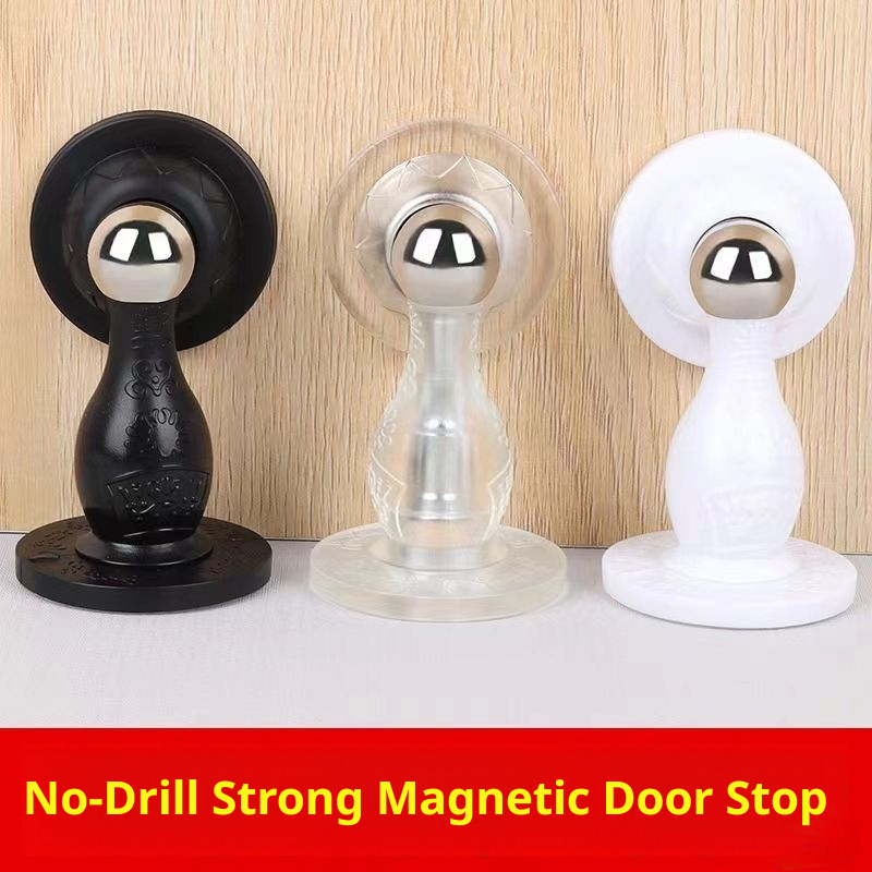 プレミアムシリコン製ドアストッパー、強力磁気式静音タッチアン - Magnetic Catch Door のレビューと価格