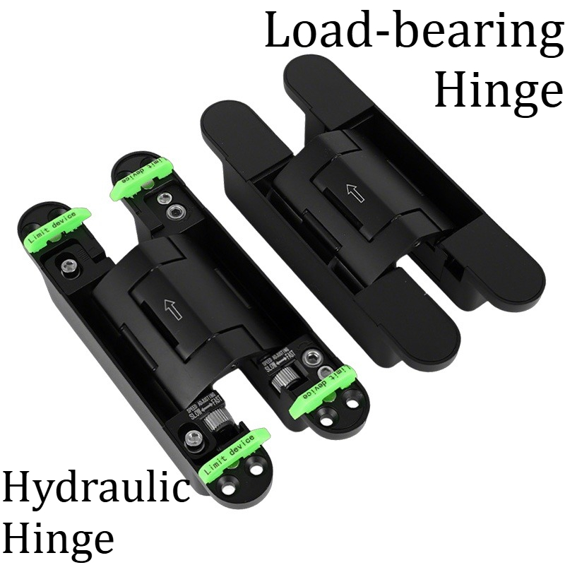 黒色油圧ドアヒンジ 2D調整可能 ヘビーデューティー 静音  - Furniture Hardware Types のレビューと価格
