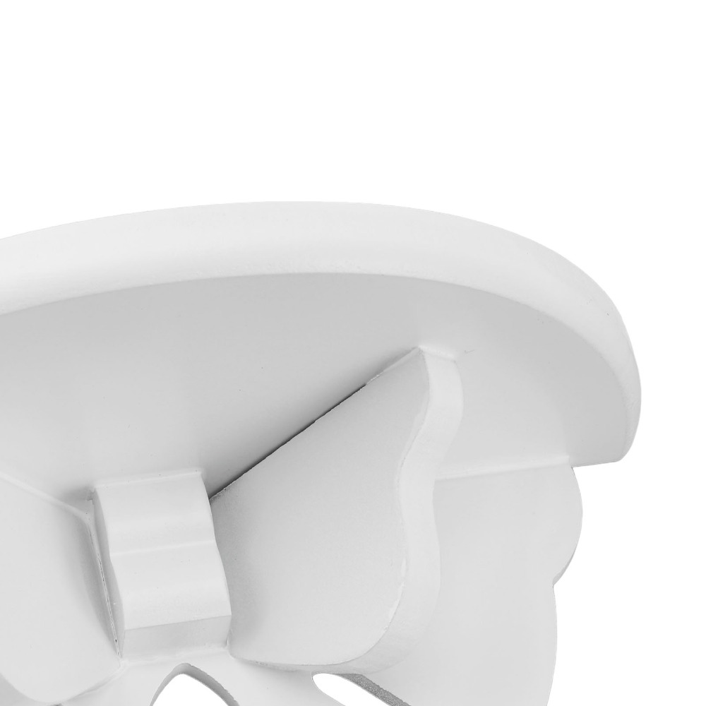 本棚 木製 ウッドフローティングシェルフ ホワイト 20x1 - Shelf Bracket Pair のレビューと価格