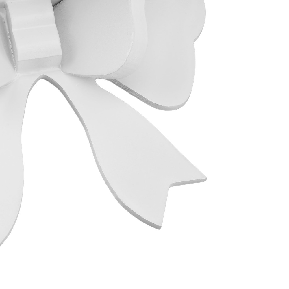 本棚 木製 ウッドフローティングシェルフ ホワイト 20x1 - Shelf Bracket Pair のレビューと価格