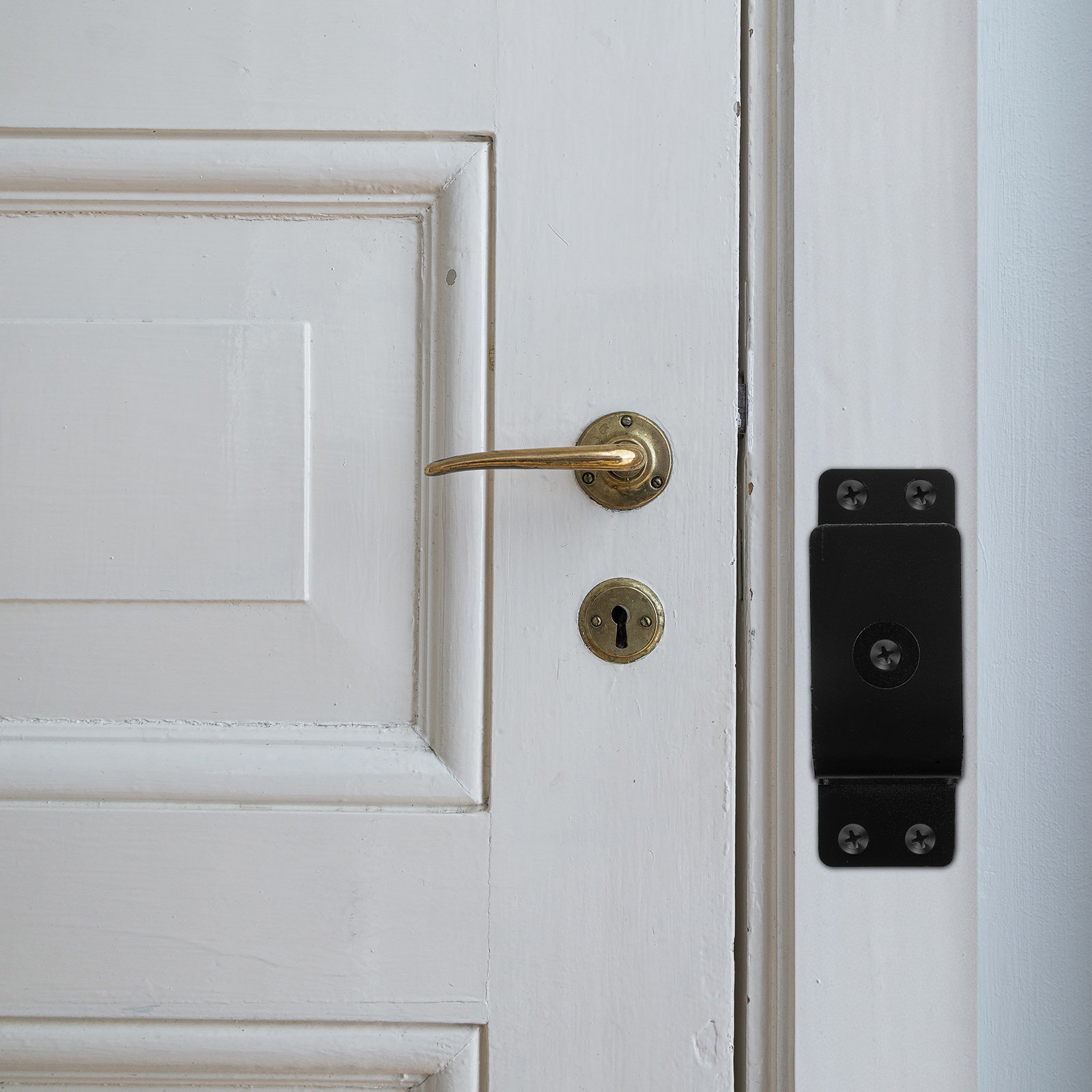 1 セットヘビーデューティドアバリケードブラケットホームセキ - Door Stopper Heavy のレビューと価格