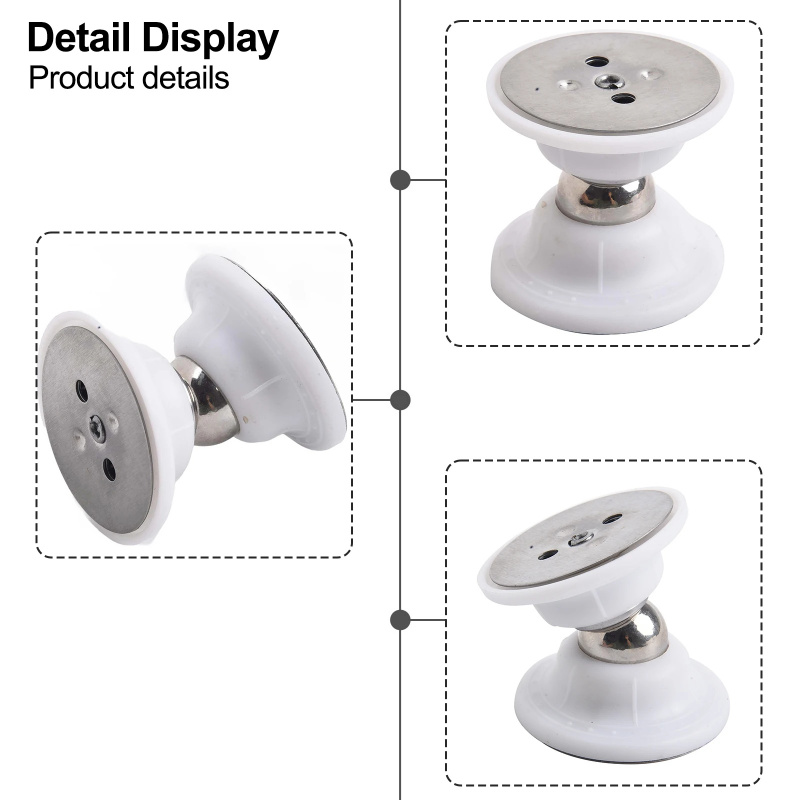 強力な磁気シリコン製ドアストッパー：1個入り、衝突防止、静音 - Magnetic Catch Door のレビューと価格