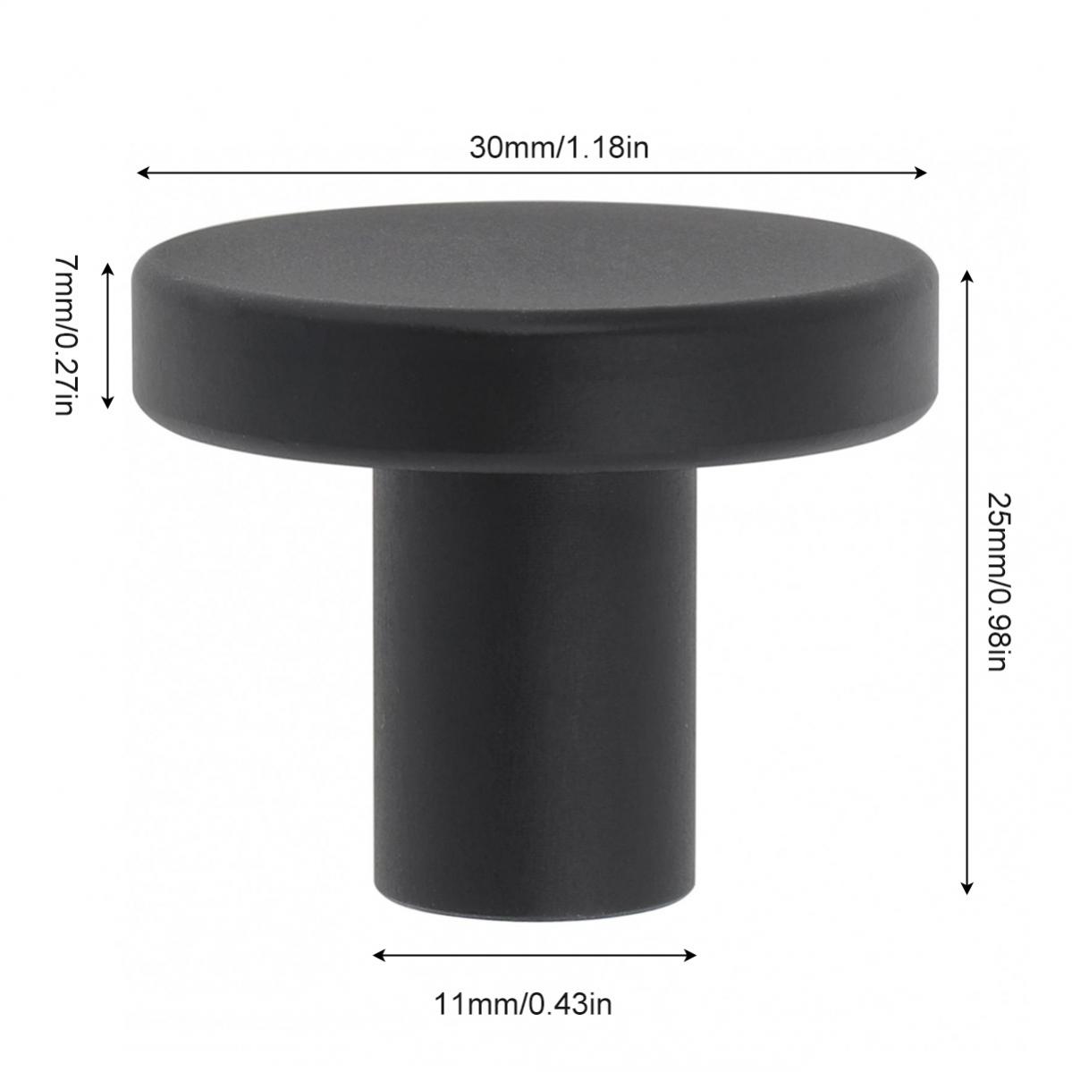 20 個ラウンドキッチンキャビネットノブソリッドドレッサーノ - Cabinet Knob Round のレビューと価格