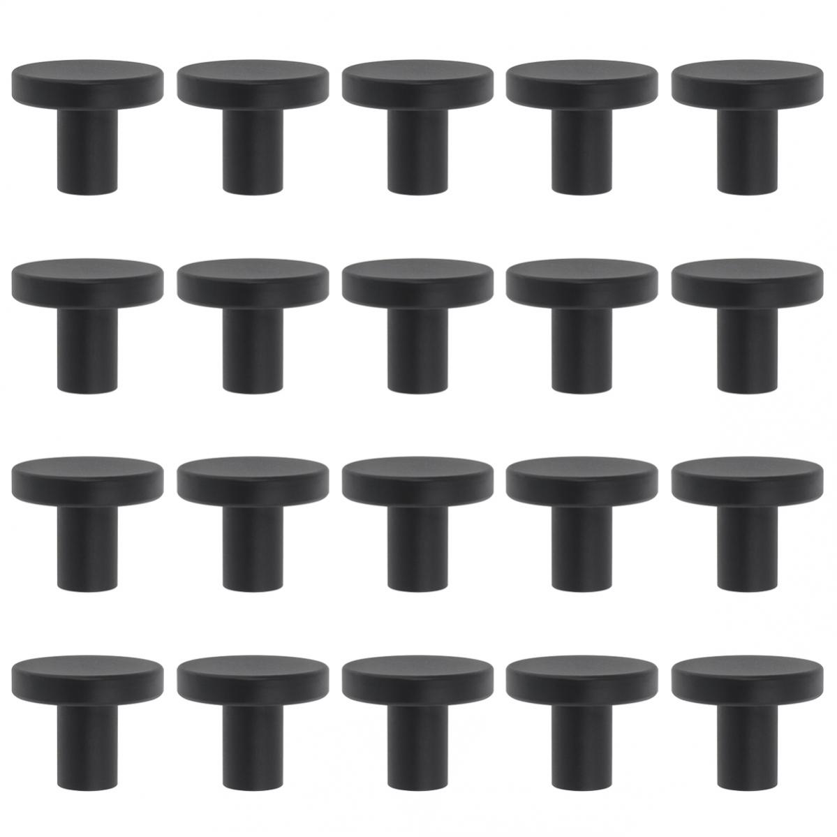 20 個ラウンドキッチンキャビネットノブソリッドドレッサーノ - Cabinet Knob Round のレビューと価格