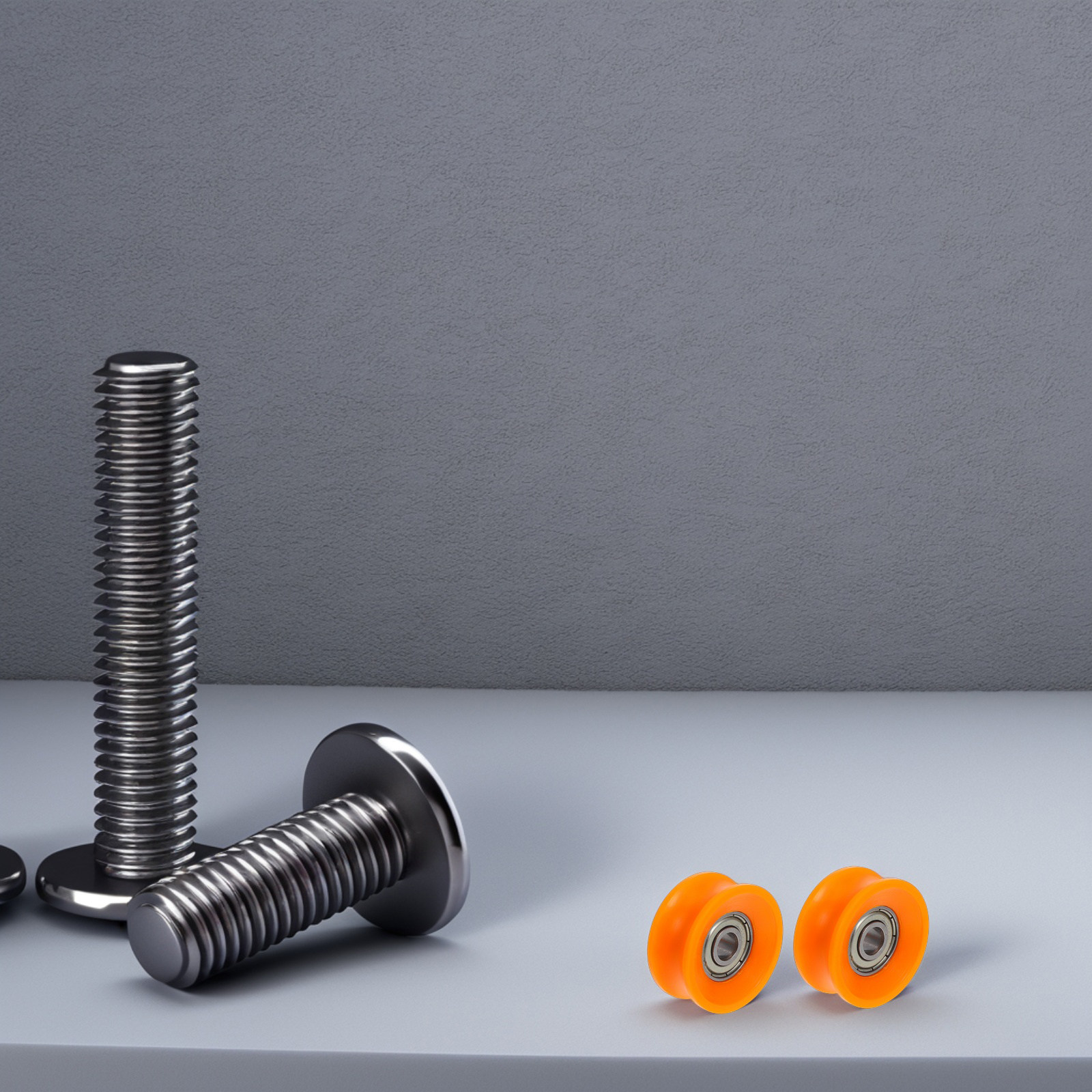 5個入りスライドドア用ナイロンプーリー U溝ベアリング 静音 - Furniture Hardware Replacement のレビューと価格