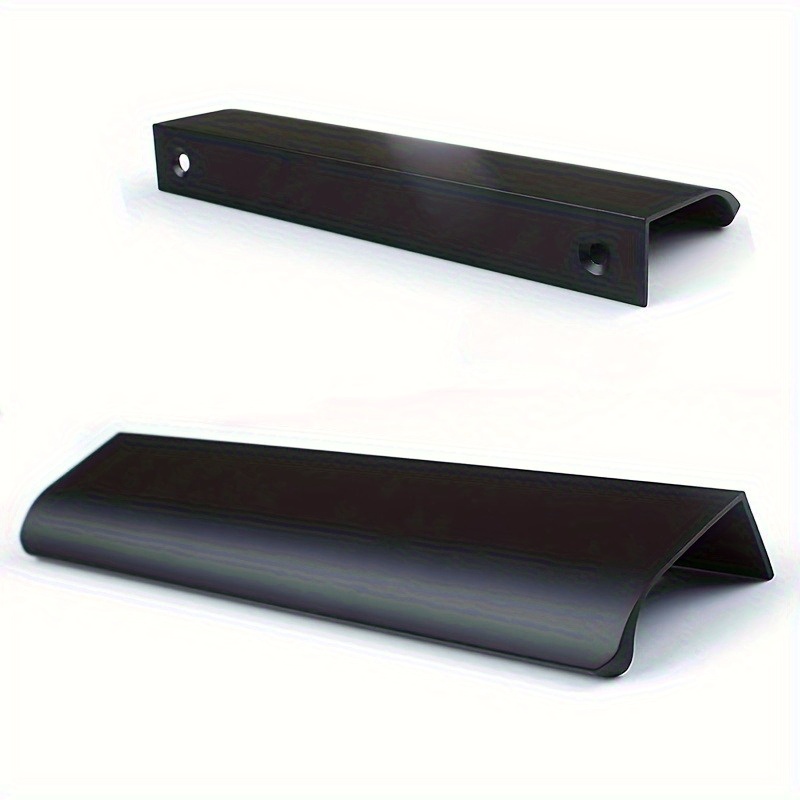 4 個キャビネットキッチン隠し引き出しプルアルミドアハンドル - Furniture Rotating Hardware のレビューと価格