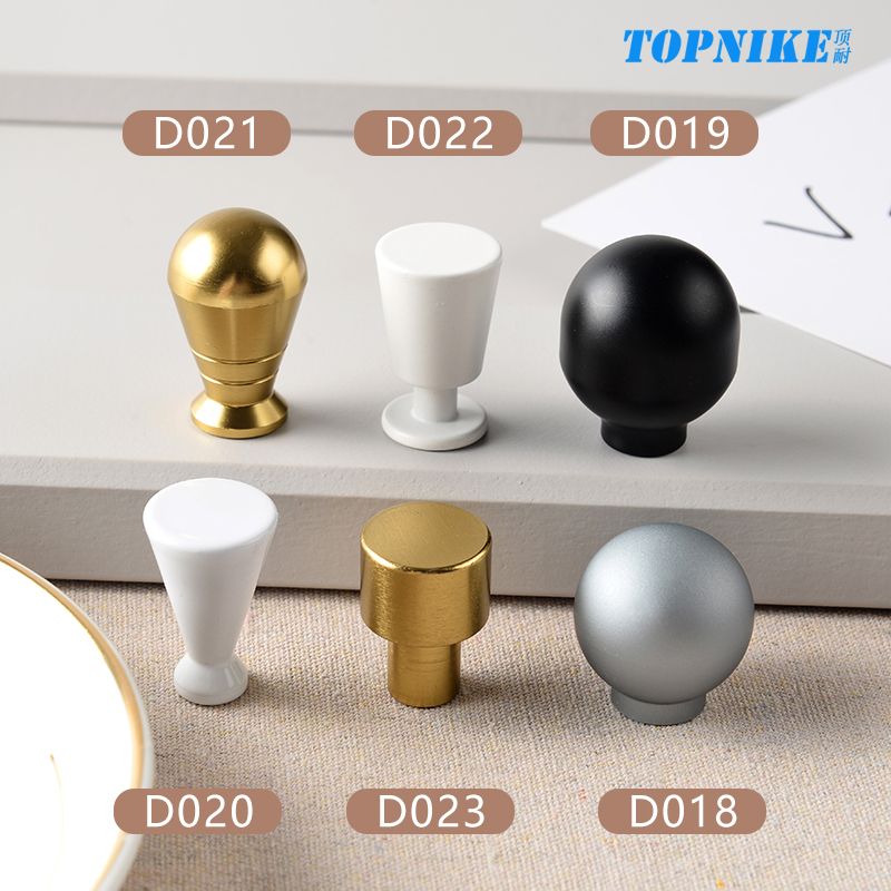 モダンな丸型黒ハンドルのドレッサー引き出しプル、ワードローブ - Furniture Rotating Hardware のレビューと価格