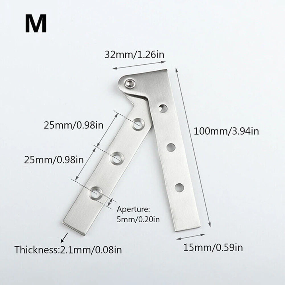 1 個ステンレス鋼ドアヒンジ回転目に見えないドアピボットヒン - Furniture Hardware Replacement のレビューと価格