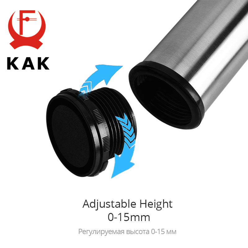 Kakステンレス鋼家具脚調節可能なテーブルの足交換キャビネッ - Furniture Hardware Replacement のレビューと価格