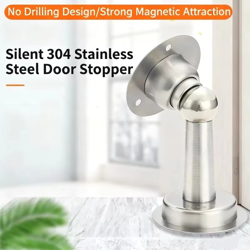 ステンレス鋼ドアストッパー浴室磁気ドアストップキャッチ高耐久 - Magnetic Catch Door のレビューと価格