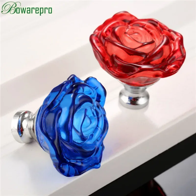 Bowarepro 50 ミリメートルクリスタルガラスハンド - Cabinet Knob Round のレビューと価格