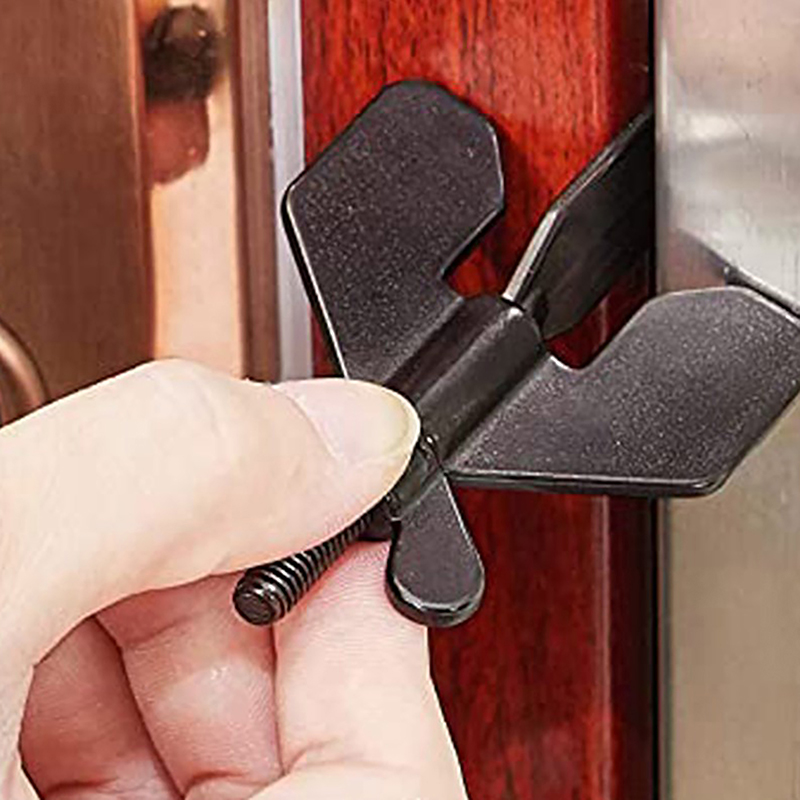 頑丈なポータブルドアロックストッパー、ホームセキュリティ、ラ - Door Stopper Heavy のレビューと価格