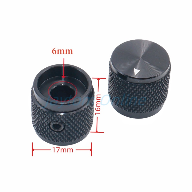 1pc 17 × 16 ミリメートル固体アルミニウム合金ロー - Cabinet Knob Round のレビューと価格
