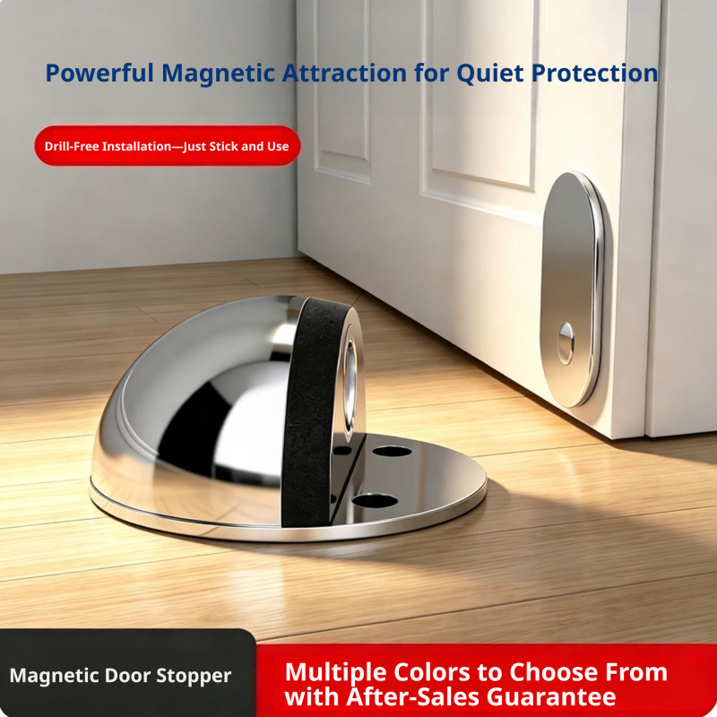 埋め込み式ステンレス製磁気ドアストッパー、住宅改修用ドア取り - Magnetic Catch Door のレビューと価格