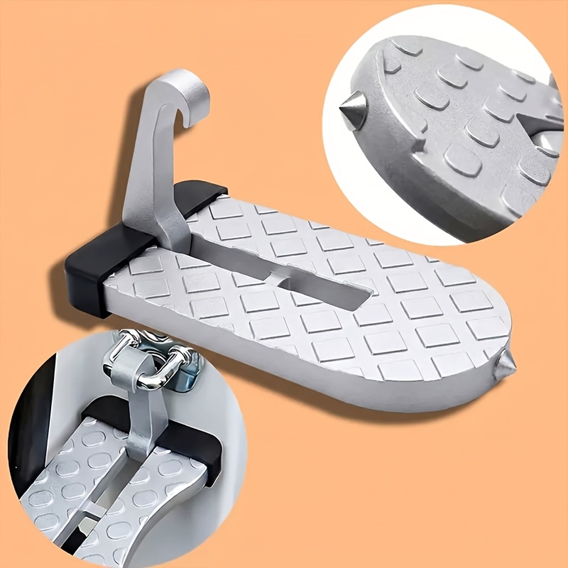 頑丈なアルミ製カーステップフック、滑り止めルーフアクセスラダ - Door Stopper Heavy のレビューと価格
