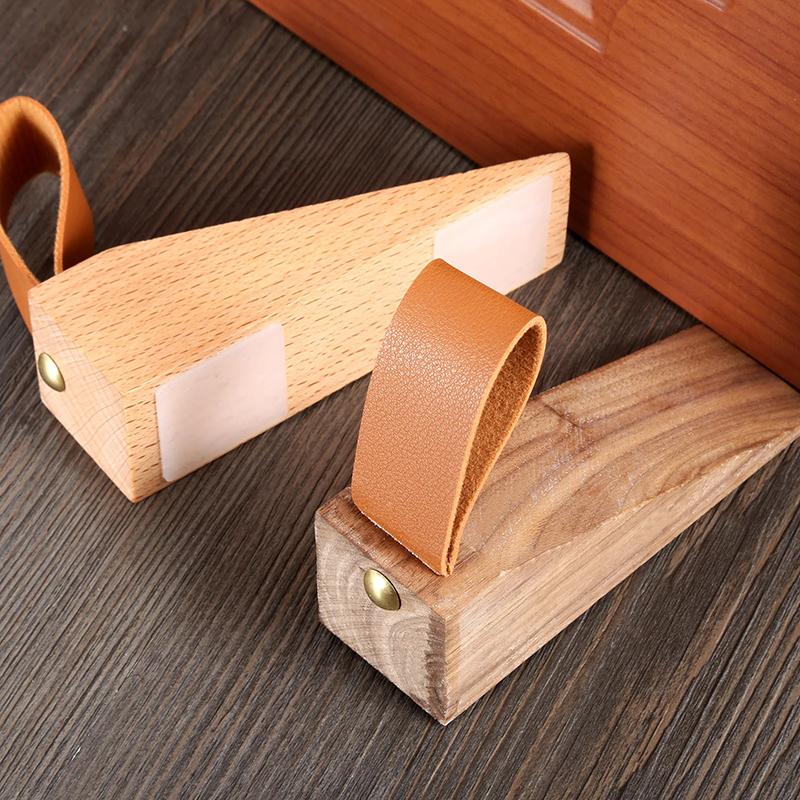 無垢材ドアストッパー 耐久性のある滑り止めウェッジ 家庭やオ - Door Stopper Heavy のレビューと価格