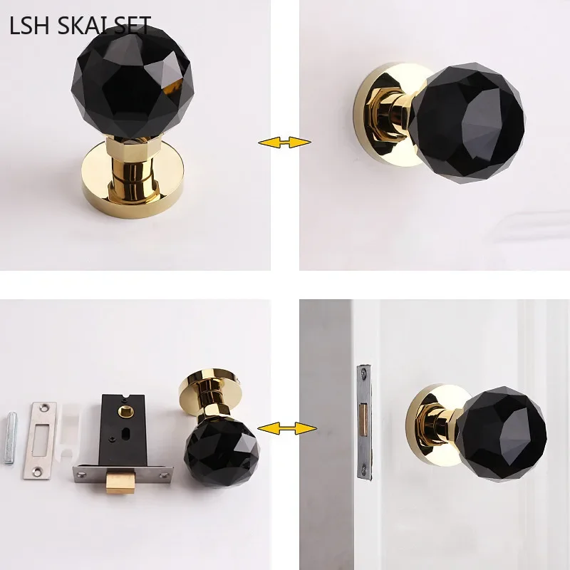 目に見えないロック,シングルサイドハンドル,ポータブルドアロ - Furniture Hardware Gold のレビューと価格