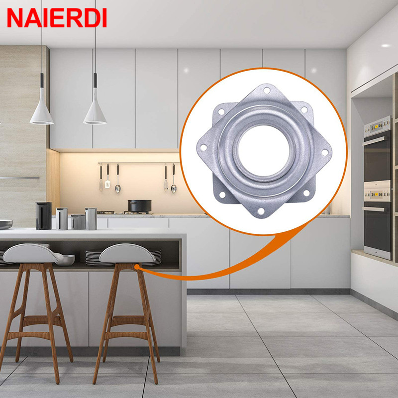 Naierdi 3 インチスイベルプレート家具ターンテーブル - Furniture Rotating Hardware のレビューと価格