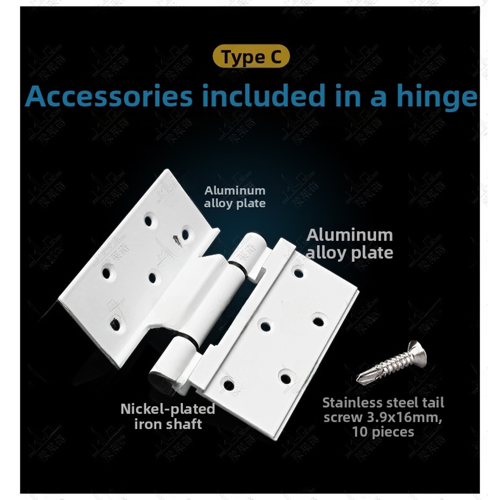 タイプ 50 ケースメントウィンドウヒンジ アルミニウム合金 - Furniture Hardware Types のレビューと価格