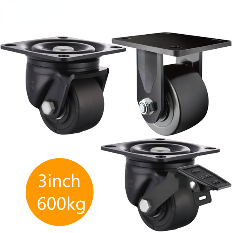 ロードベアリング-3インチの回転ホイール,600kg,ブレー - Furniture Hardware Lowes のレビューと価格