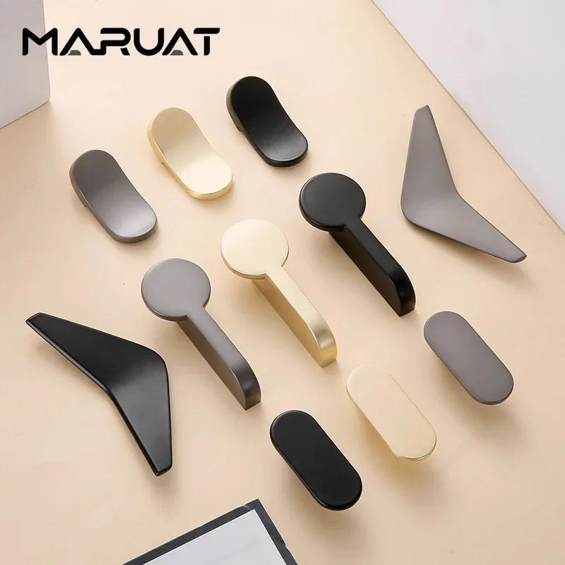 亜鉛合金シングルホールクローゼットドアハンドル、モダン家具プ - Furniture Hardware Gold のレビューと価格