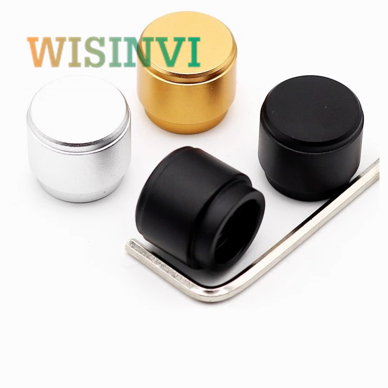 サンドブラストメタルノブ、ソリッドコアノブ、直径15mm、高 - Cabinet Knob Round のレビューと価格