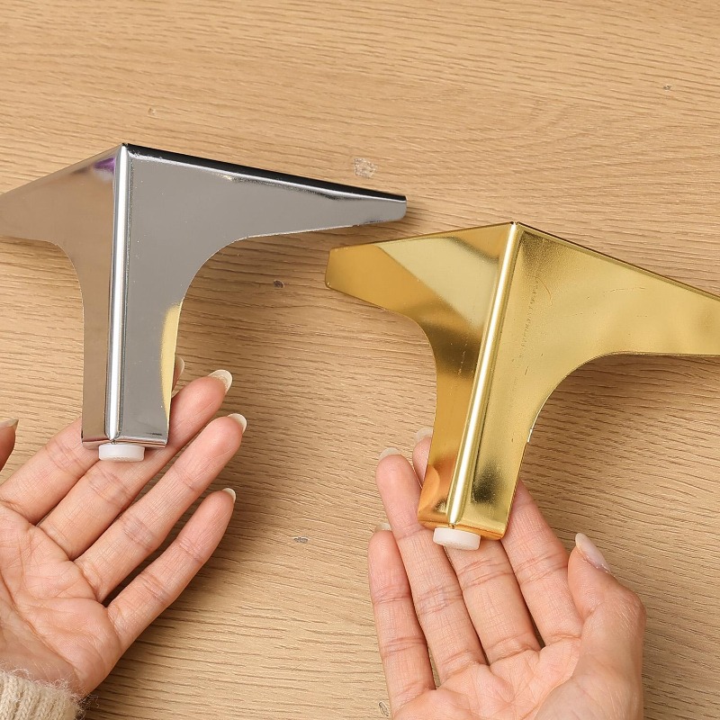 金属製家具脚交換用足部 ゴールド ブラック シルバー スチー - Furniture Hardware Replacement のレビューと価格