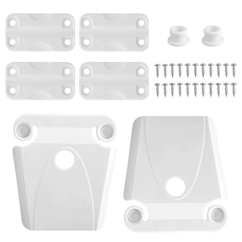 4パックヒンジと2つのラッチ交換セット、Igloo 50-1 - Furniture Hardware Replacement のレビューと価格