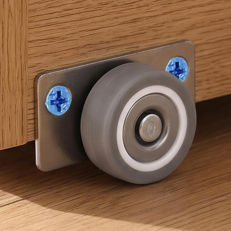 1-8セットサイレントサイドマウントホイールDIY交換用ナイ - Furniture Hardware Lowes のレビューと価格
