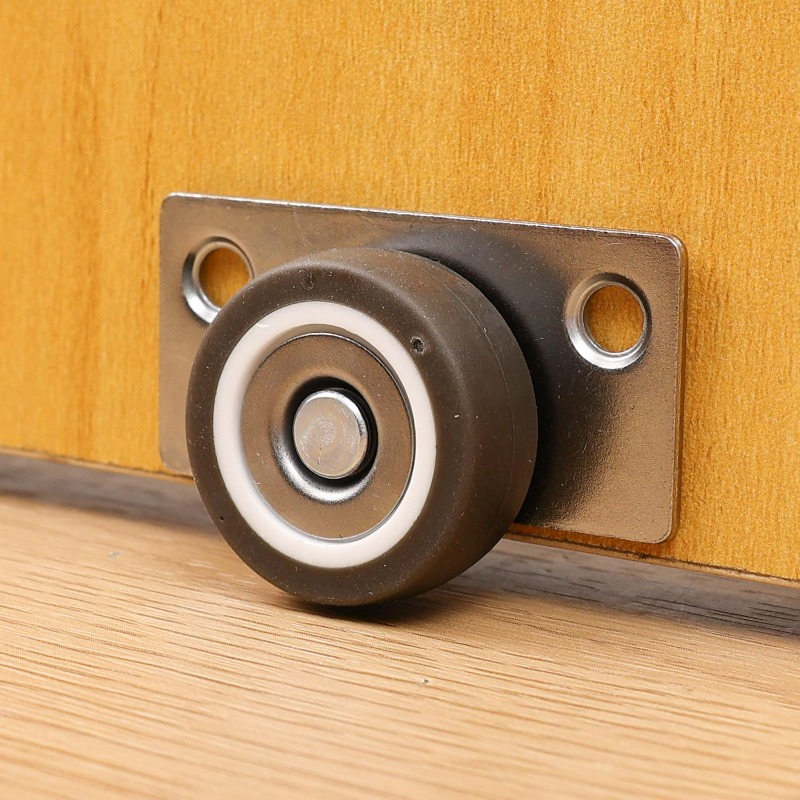 1-8セットサイレントサイドマウントホイールDIY交換用ナイ - Furniture Hardware Lowes のレビューと価格
